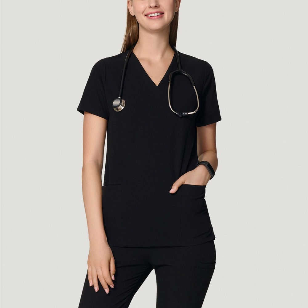 Mandala 6 pocket scrub top